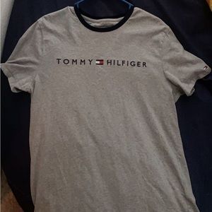 Vintage Tommy Hilfiger Grey shirt Adult M